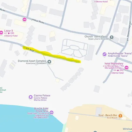 Daire Marina Dinevi View *